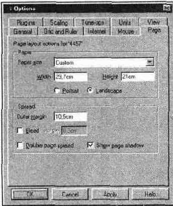   Options  Page